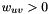 $w_{uv}>0$